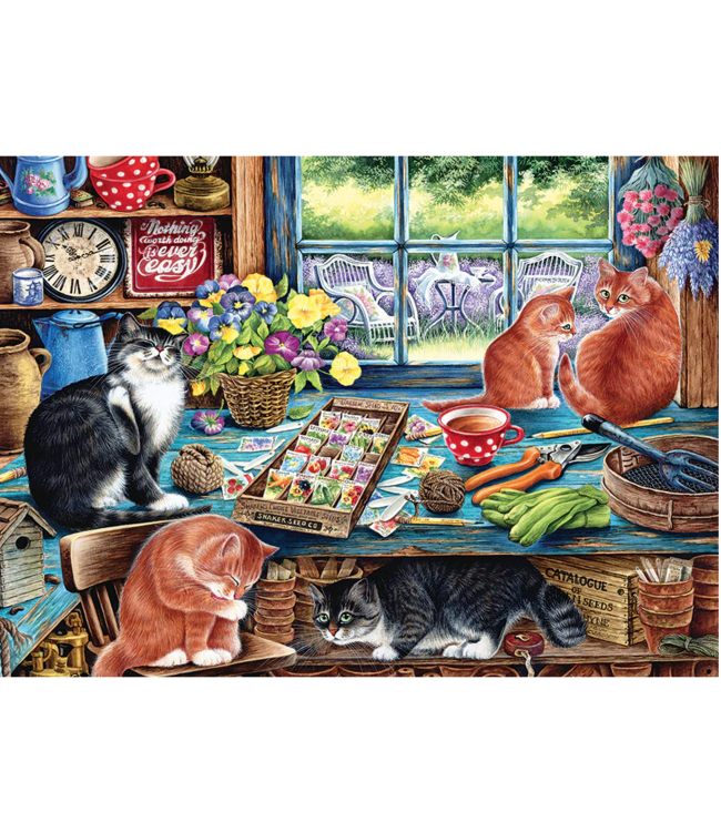 Cats Retreat Puzzle 1000pc