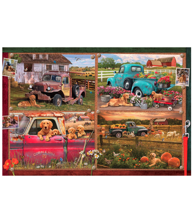 It's A Dog's Life Puzzle 2000pc