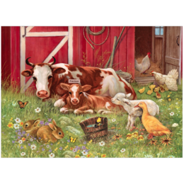 Barnyard Babies Family Puzzle 350pc