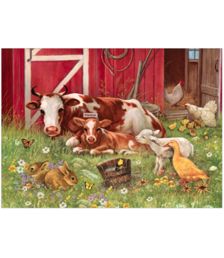 Barnyard Babies Family Puzzle 350pc