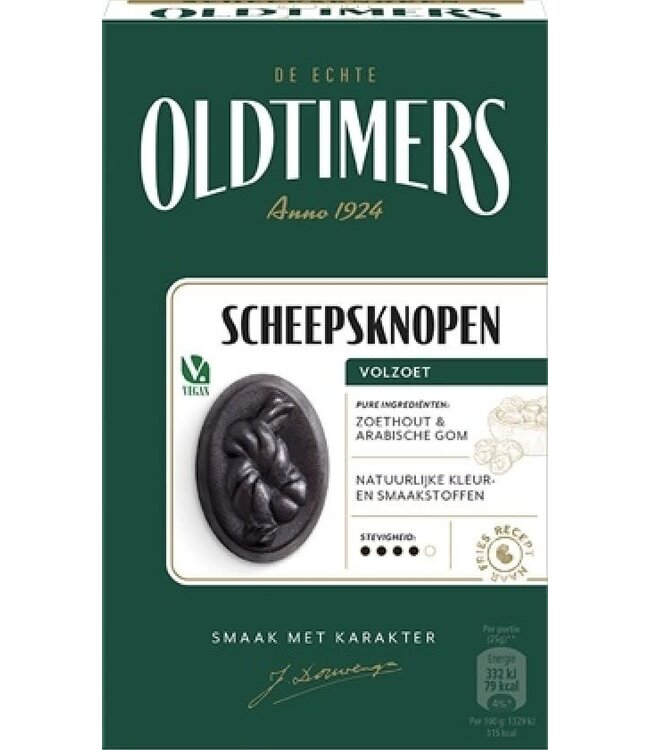 Oldtimers Scheepsknopen (Green) 185g