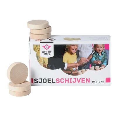 Sjoelschijven (Shuffleboard Stones) 30pc - Birchwood