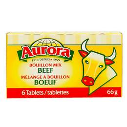 Aurora Beef Bouillon Cubes 66g