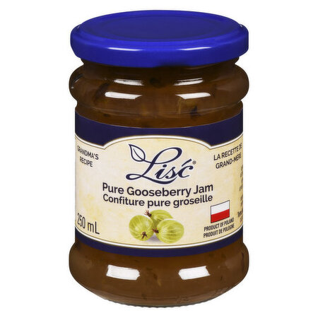 Lisc Gooseberry Jam 250ml