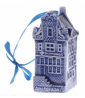 Amsterdam Diamond House Christmas Ornament