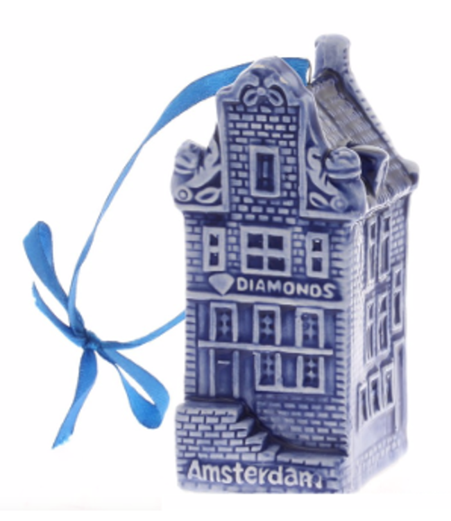 Amsterdam Diamond House Christmas Ornament