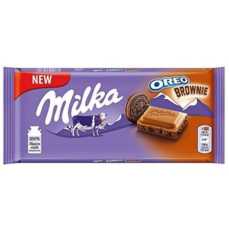 Milka Milka Oreo Brownie Chocolate 100g
