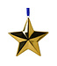 Star - Gold Christmas Ornament