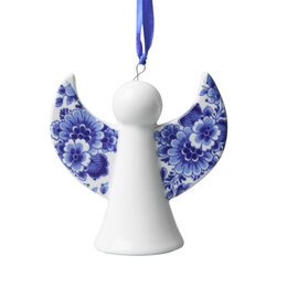 Angel - Delft Blue Christmas Ornament