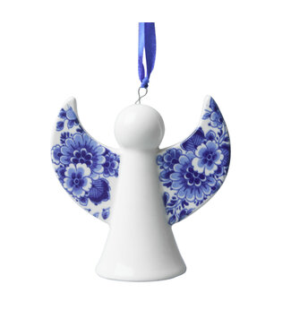 Angel - Delft Blue Christmas Ornament