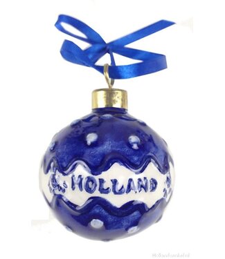 Ball - Delft Blue Holland Christmas Ornament