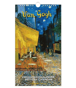Vincent Van Gogh Perpetual Birthday Calendar