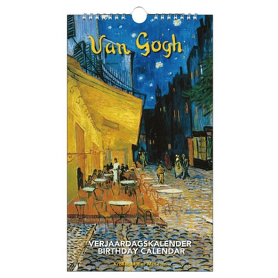 Vincent Van Gogh Perpetual Birthday Calendar