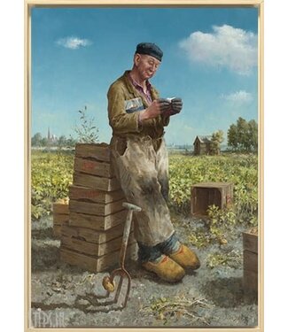 Marius van Dokkum Potato Farmer Puzzle 500pc