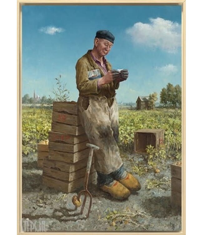 Marius van Dokkum Potato Farmer Puzzle 500pc
