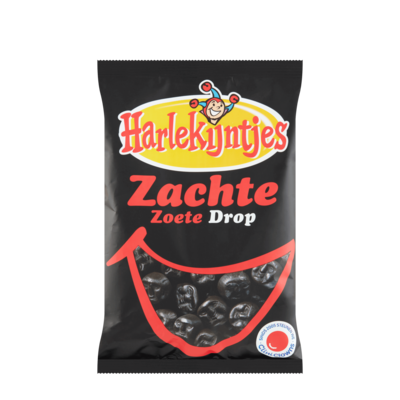 Harlekijntjes Soft Sweet Licorice 1KG