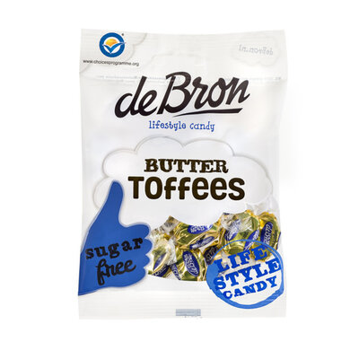 deBron Butter Toffees Sugar Free 70g