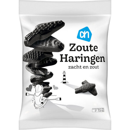 AH Soft and Salty Licorice Herring 350g