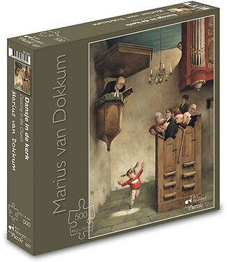 Marius van Dokkum Dancing in the Church Puzzle 500pc