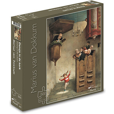 Marius van Dokkum Dancing in the Church Puzzle 500pc