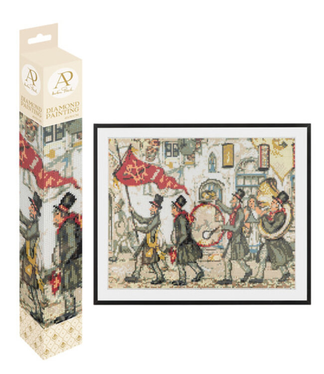 Anton Pieck Fanfare Diamond Painting 40x50cm