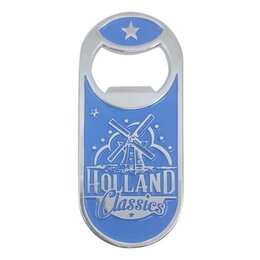 Holland Classic Blue Windmill Bottle Opener
