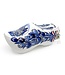 Delft Blue w/Flag Wooden Shoe Money Bank Holland