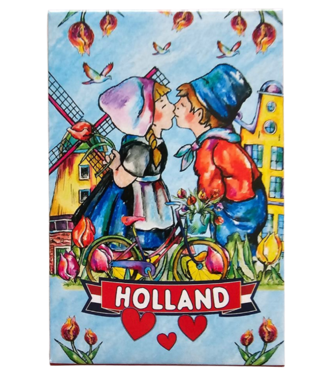 Kissing Couple Playing Cards