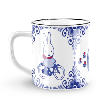 Miffy - Delft Blue Ceramic Mug (Nijntje)
