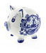 Delft Blue Piggy Bank