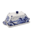 Delft Blue Windmill Butter Dish