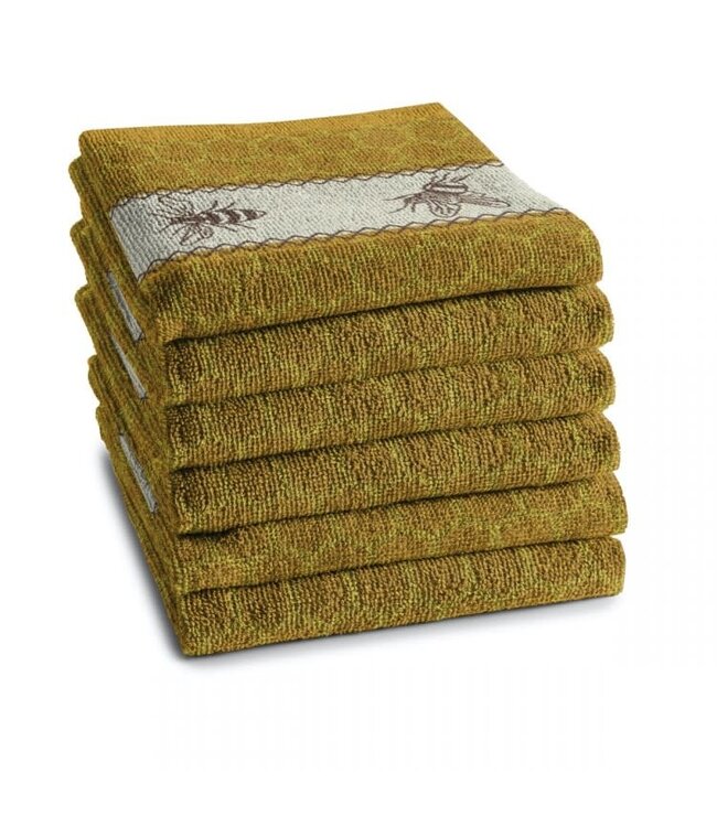 Hand Towel Yellow Bees DDDDD