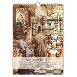 Anton Pieck Perpetual Birthday Calendar Oude
