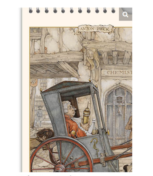 Anton Pieck Perpetual Birthday Calendar Oude