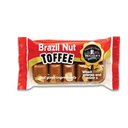 Walkers Brazil Toffee Bar 100g