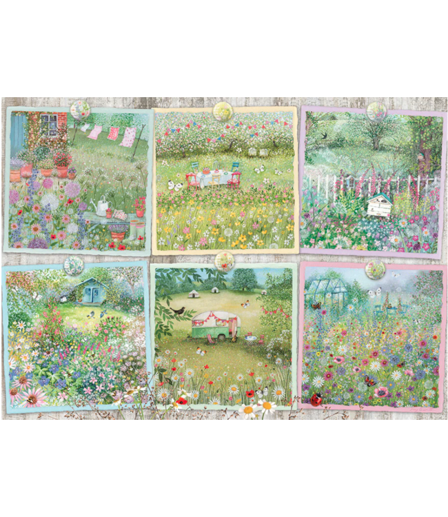 Cottage Gardens Puzzle 1000pc