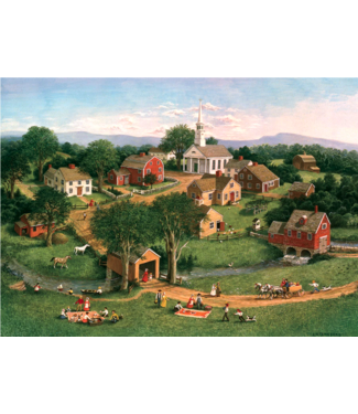 Picnic by the Bridge Puzzle 1000pc