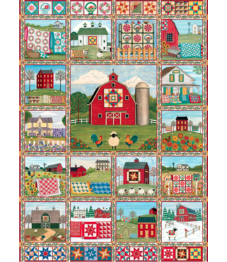 Quilt Country Puzzle 1000pc
