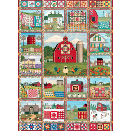 Quilt Country Puzzle 1000pc