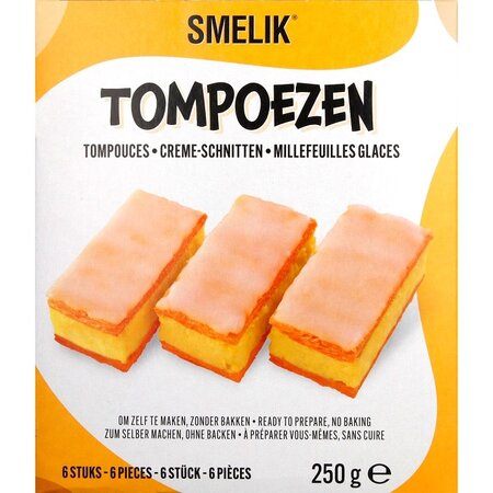 Smelik Vanilla Slices (Tompoezen) 250g