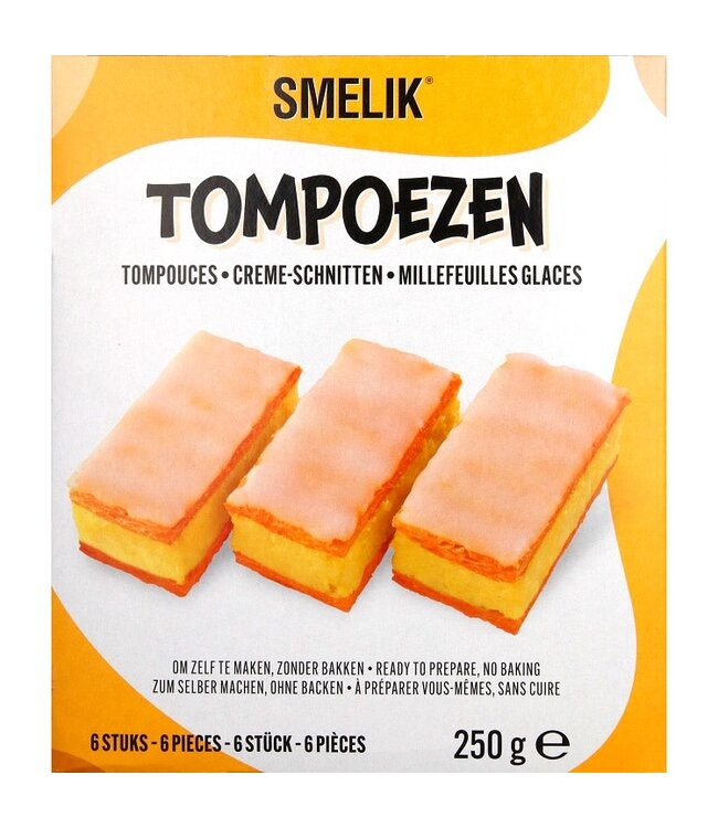 Smelik Vanilla Slices (Tompoezen) 250g