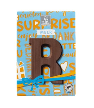 DeHeer Milk Chocolate Letter 65g R
