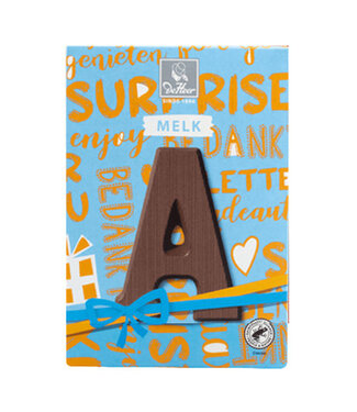 DeHeer Milk Chocolate Letter 65g A