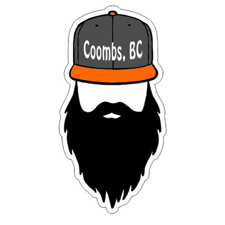 Coombs Beard Sticker