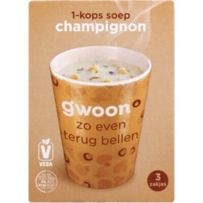 Gwoon Mushroom Cup a Soup 55.5g