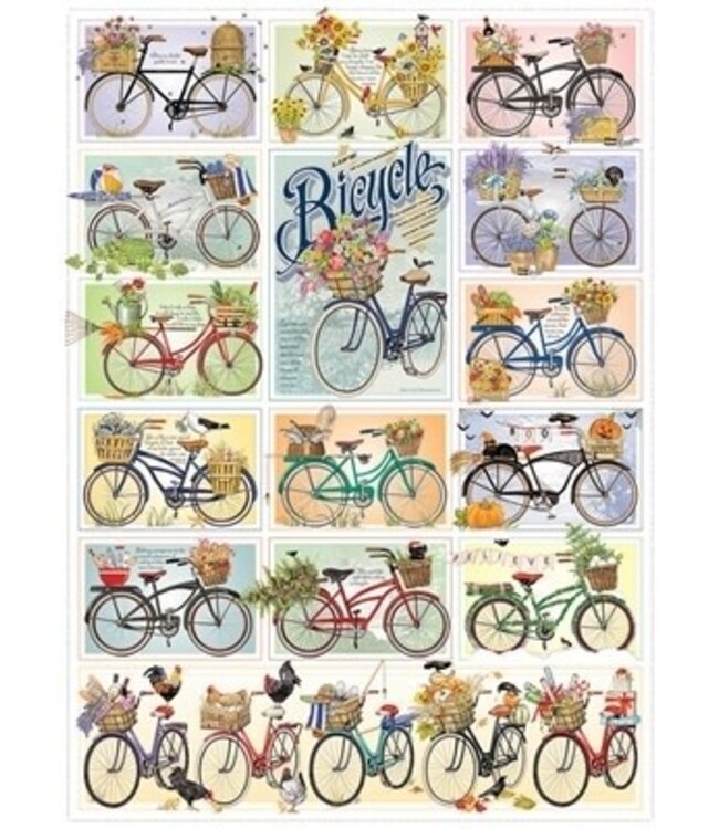 Bicycles Puzzle 1000pc