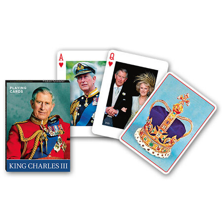 King Charles III Playing Cards