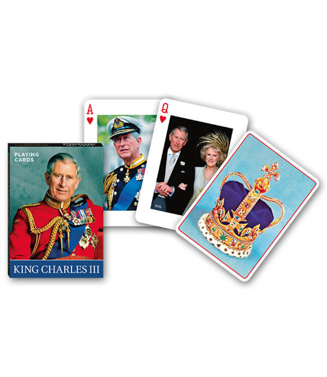 King Charles III Playing Cards