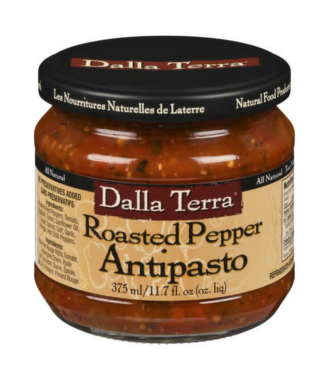 Dalla Terra Roasted Red Pepper Antipasto 375ml