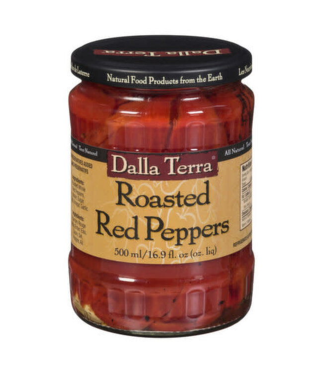 Dalla Terra Roasted Red Peppers 500ml